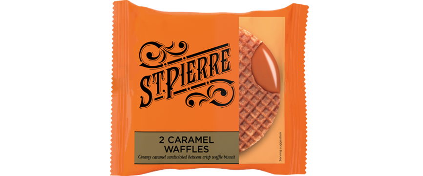 St Pierre 2 Caramel Waffles