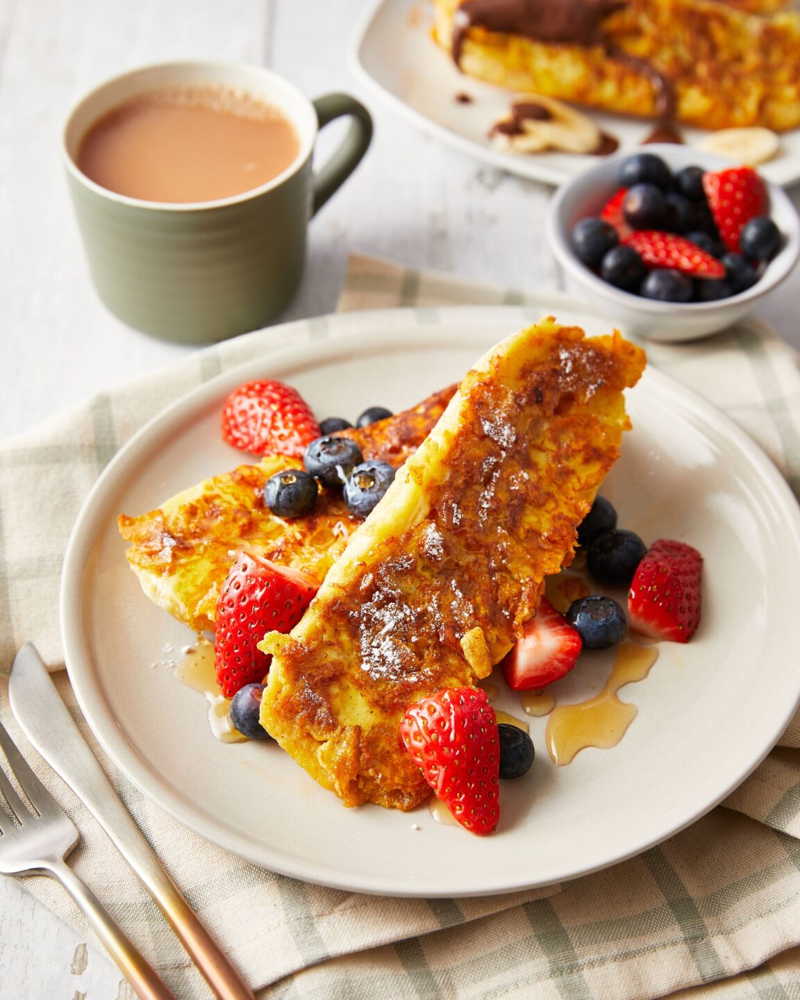 Cornflake French Toasts Leftovers Christmas Brioche Recipe Ideas