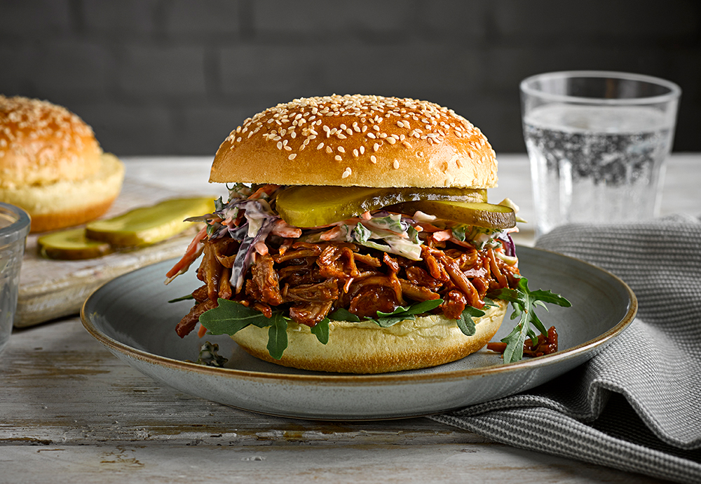 Brioche Pulled Pork Burger
