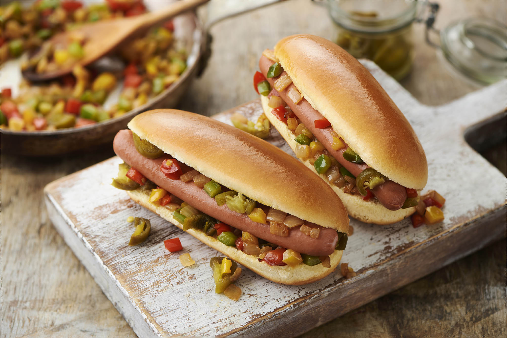 Brioche Chilli Dog – St Pierre UK