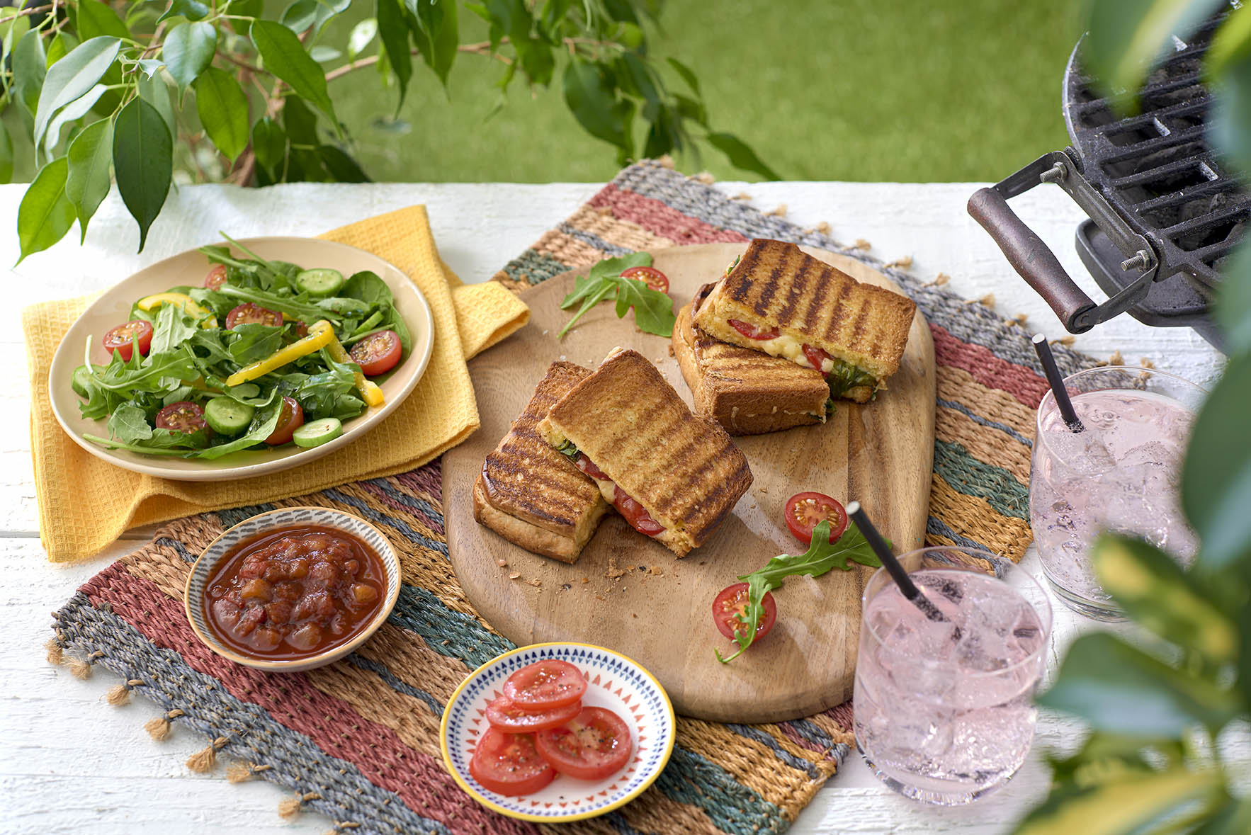 Barbecued Brioche Grilled Cheese Toastie – St Pierre UK