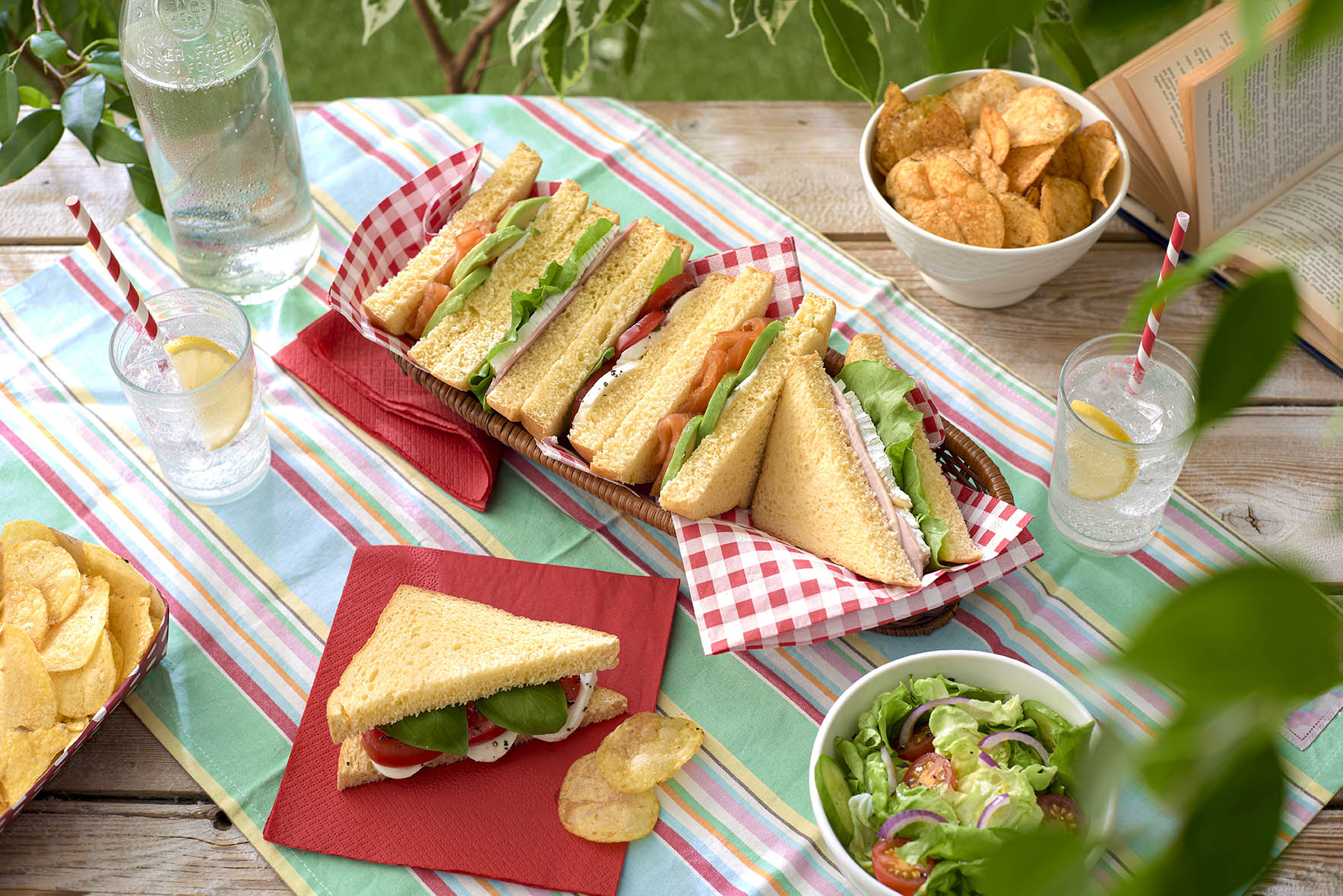 Sliced Brioche Sandwiches – St Pierre UK