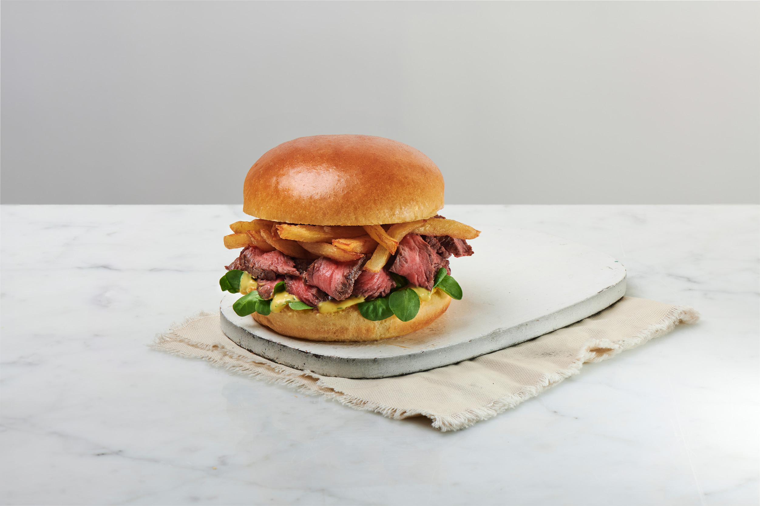 Steak Frites Burger – St Pierre UK