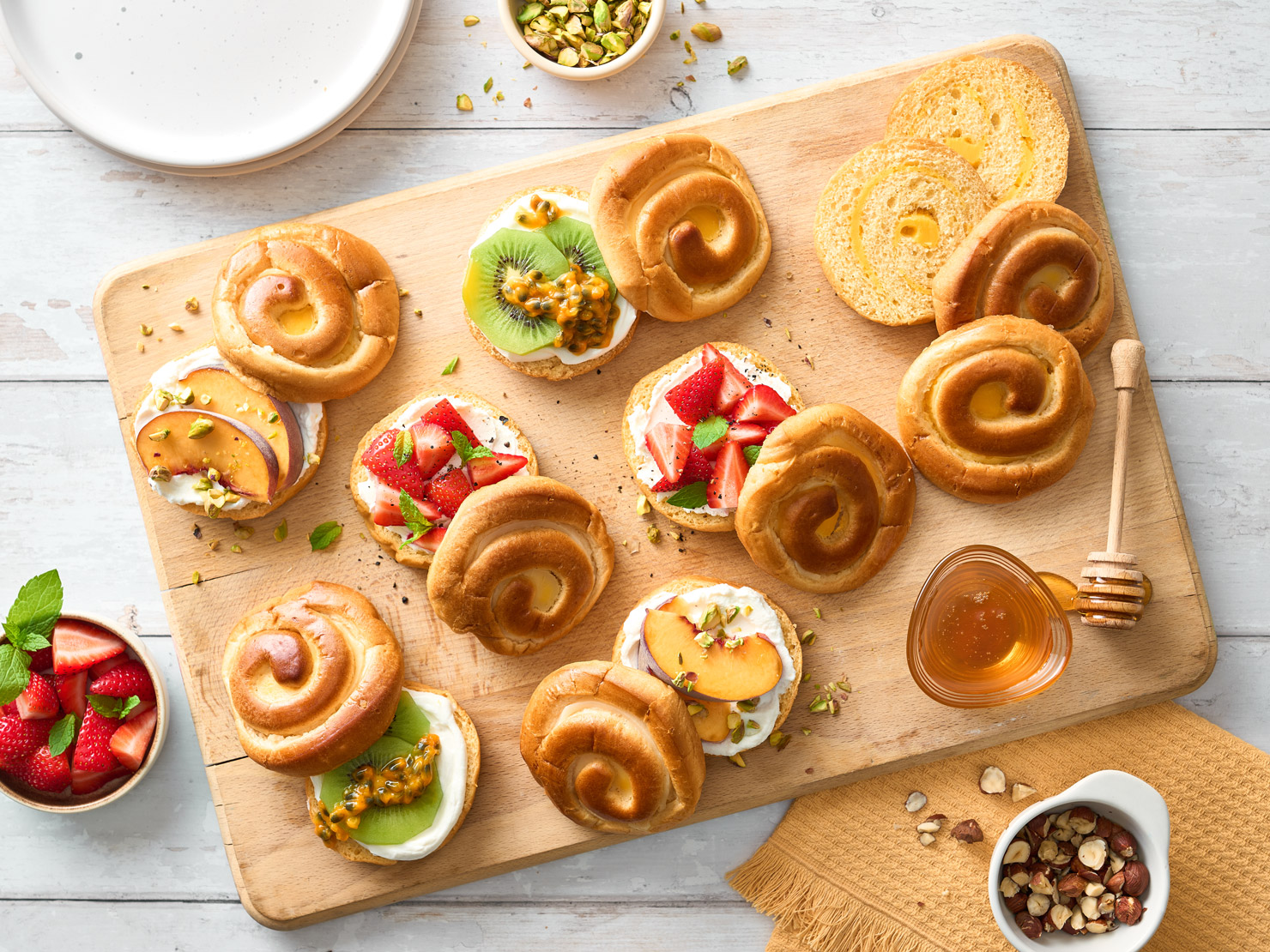 Fruit and Nut Breakfast Board St Pierre UK