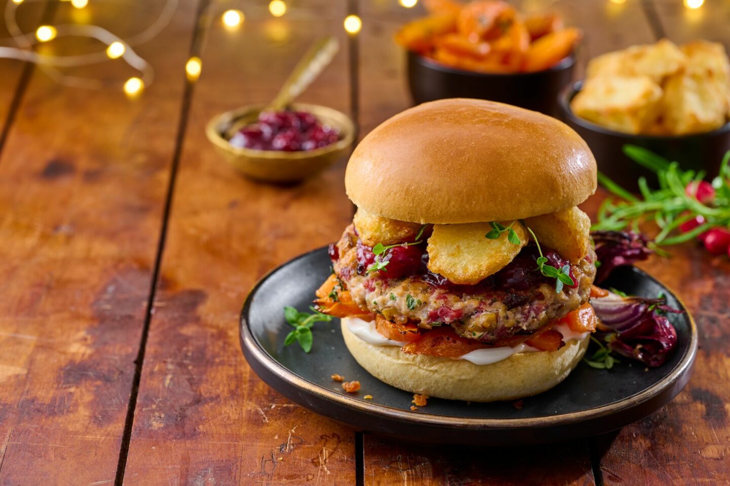 Chicken Pancetta Burger