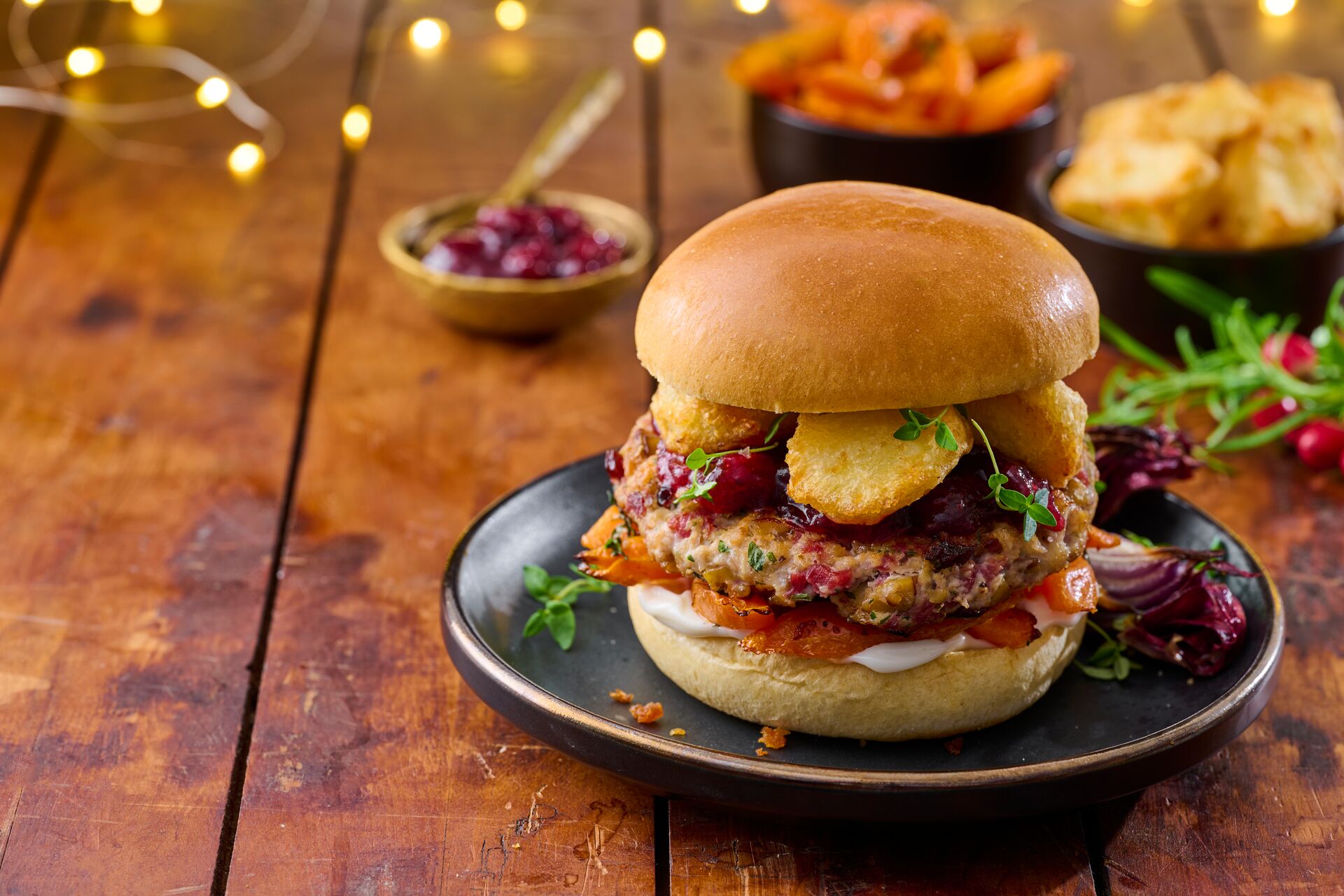 Pancetta, Turkey and Chestnut Burgers – St Pierre UK