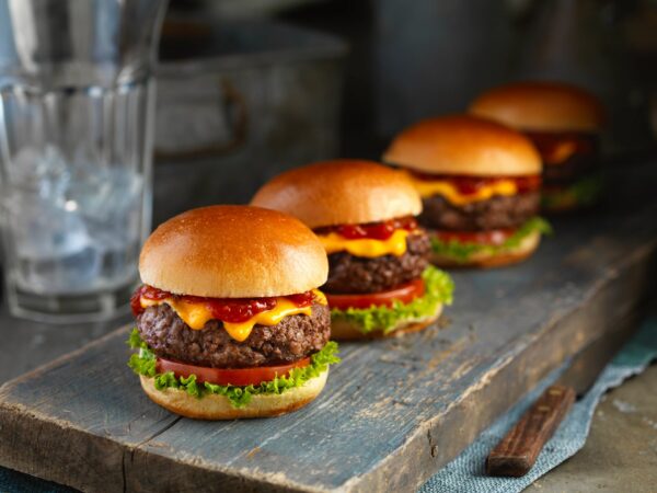 Mini Cheese Burger Buns