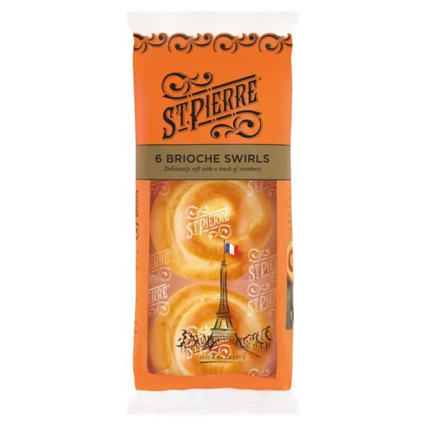 St Pierre 6 Brioche Swirls (UK)
