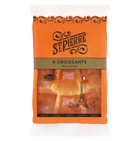 St Pierre 6 Vegan Croissants (UK)
