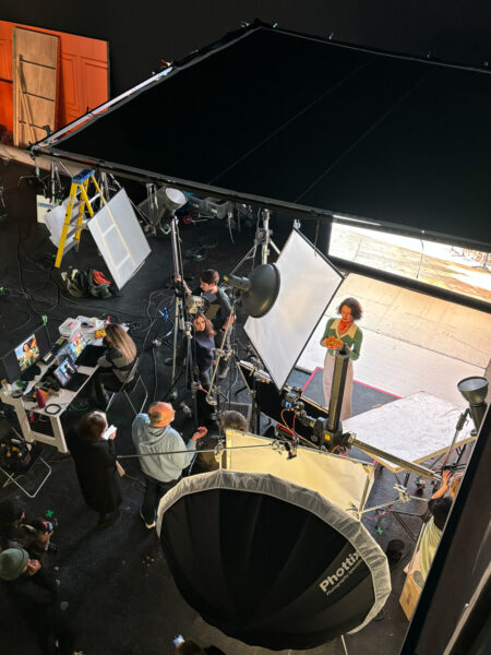 Behind The Scenes - St Pierre Advertising Campaign 8