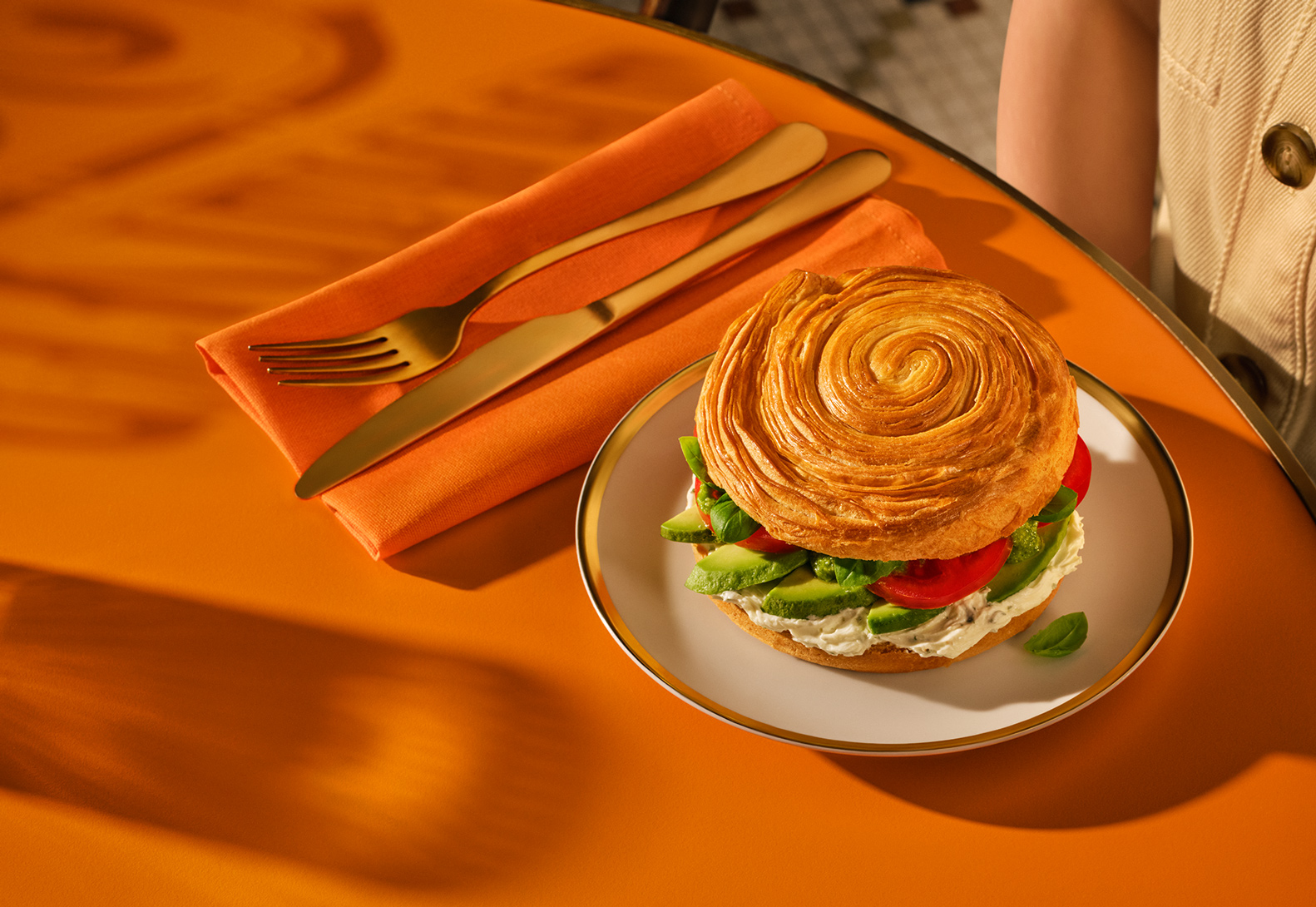 Croissant Roll Banner Desktop
